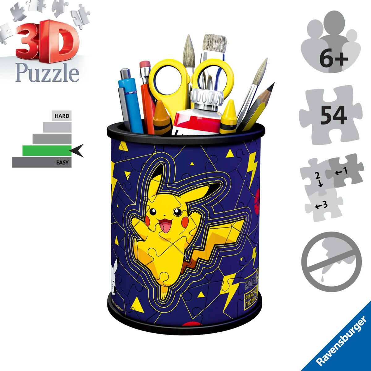 3D-pussel Ravensburger Iceland: Kirkjuffellsfoss  54 Delar 3D Pennskrin - 12
