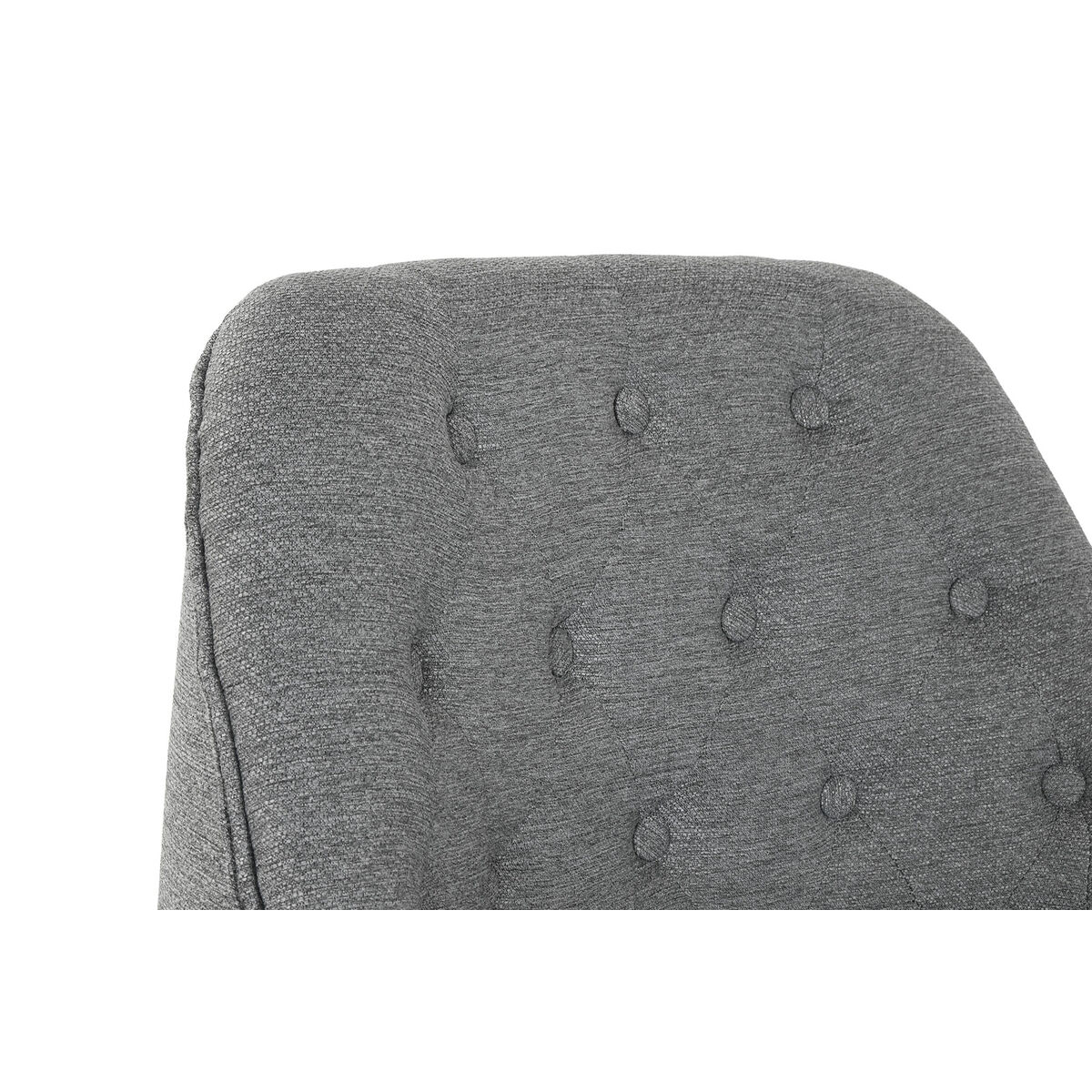 Fåtölj DKD Home Decor Grå Metall 65 x 73 x 79,5 cm - 2