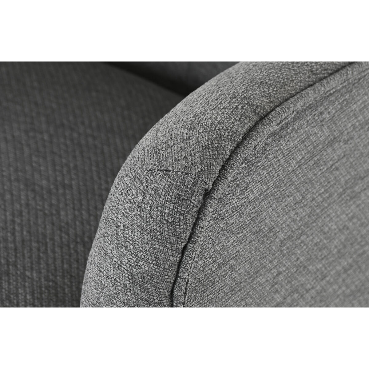 Fåtölj DKD Home Decor Grå Metall 65 x 73 x 79,5 cm - 3