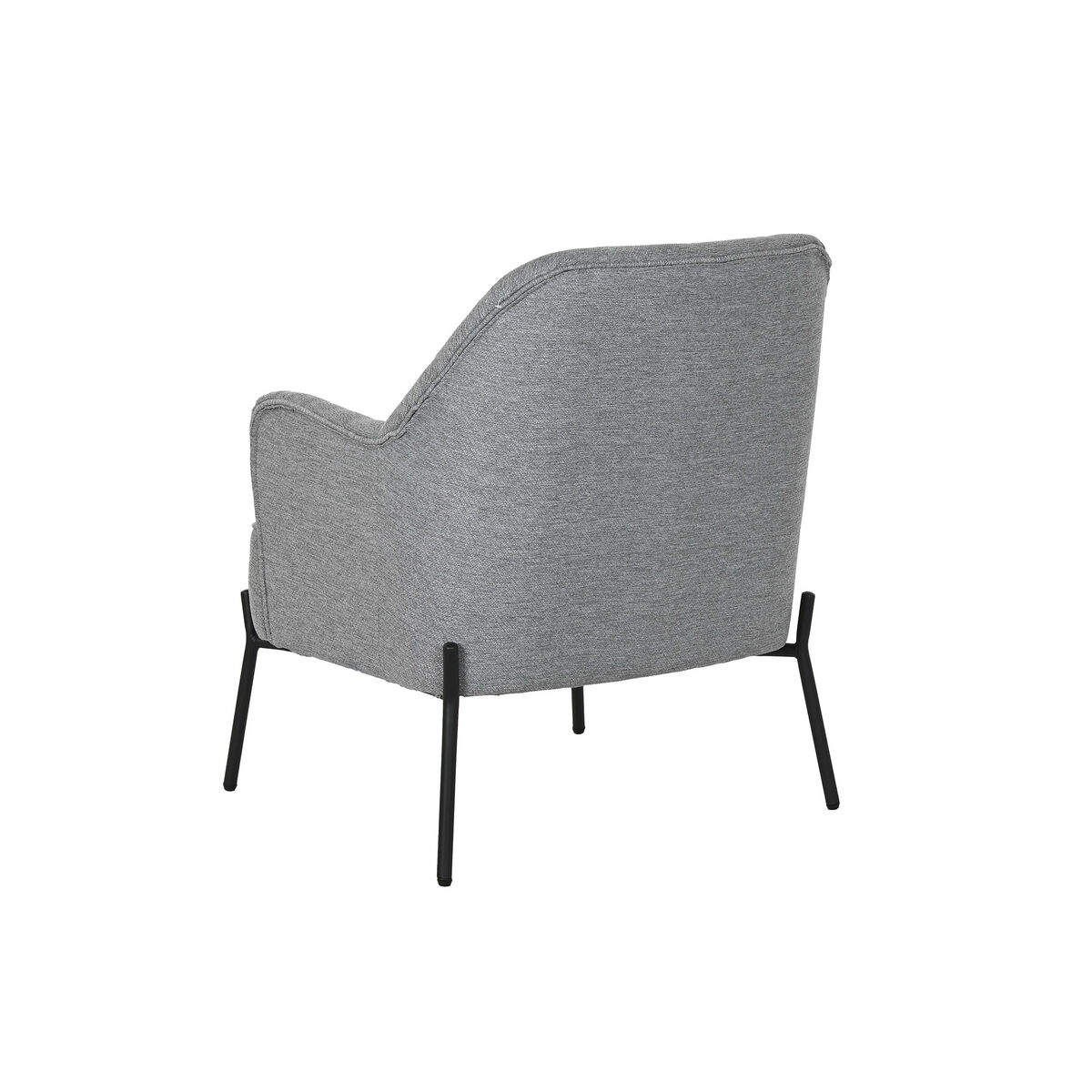 Fåtölj DKD Home Decor Grå Metall 65 x 73 x 79,5 cm - 5