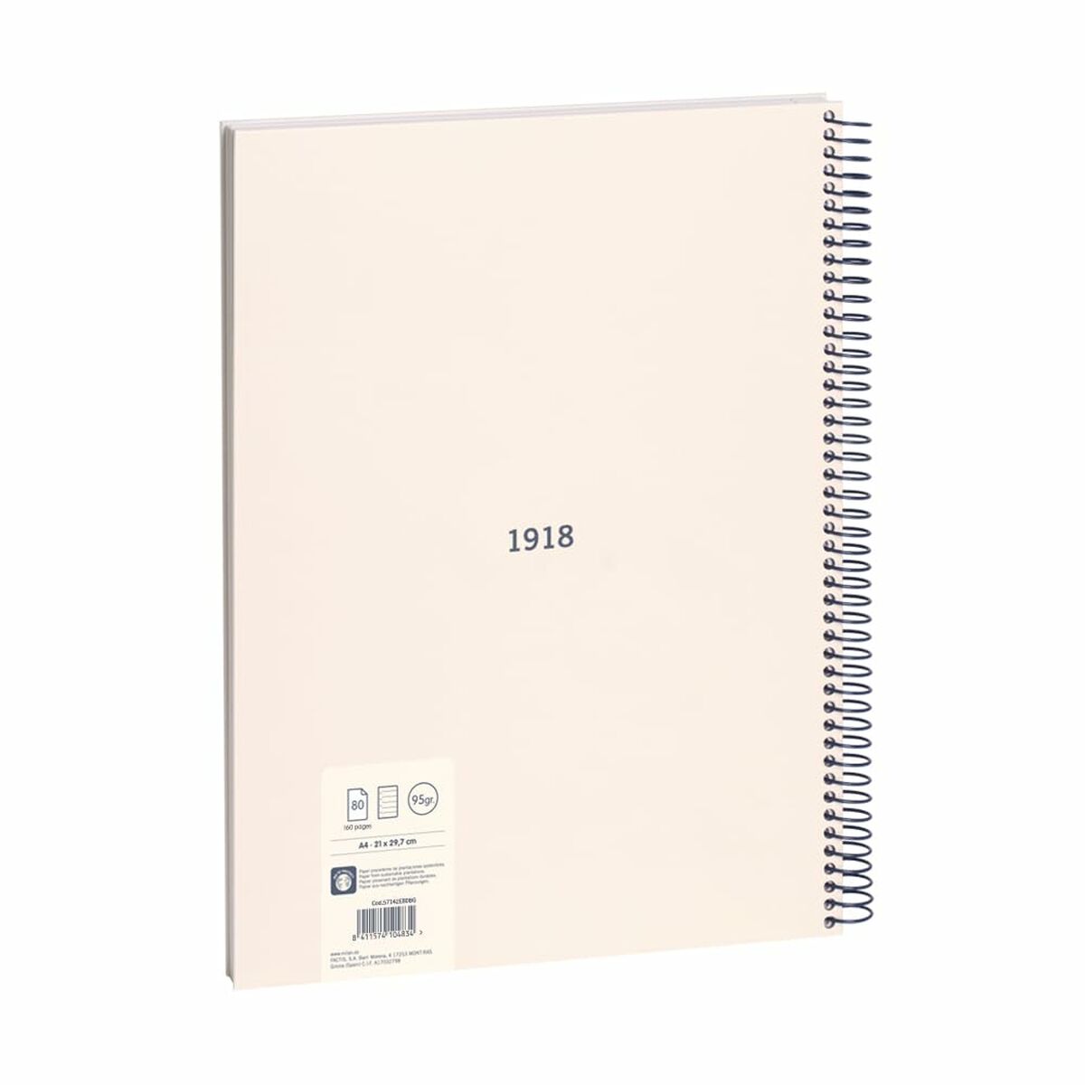 Anteckningsbok Milan 430 Beige - 4