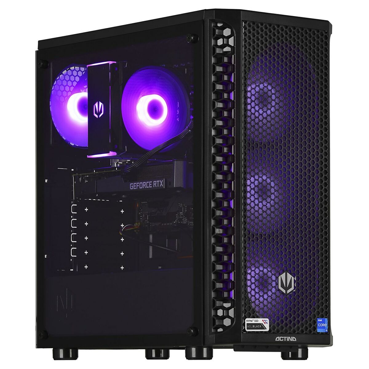 Bordsdator Actina KOMACNGIP0366 Intel Core i5-12400F 16 GB RAM 1 TB SSD geforce rtx 5060