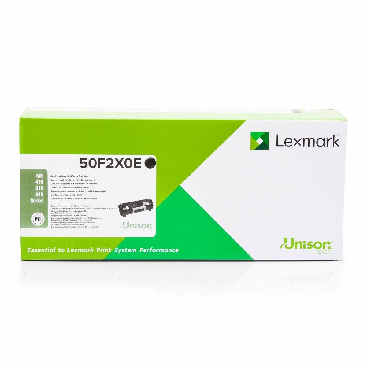 Toner Lexmark 50F2X0E Svart - 3