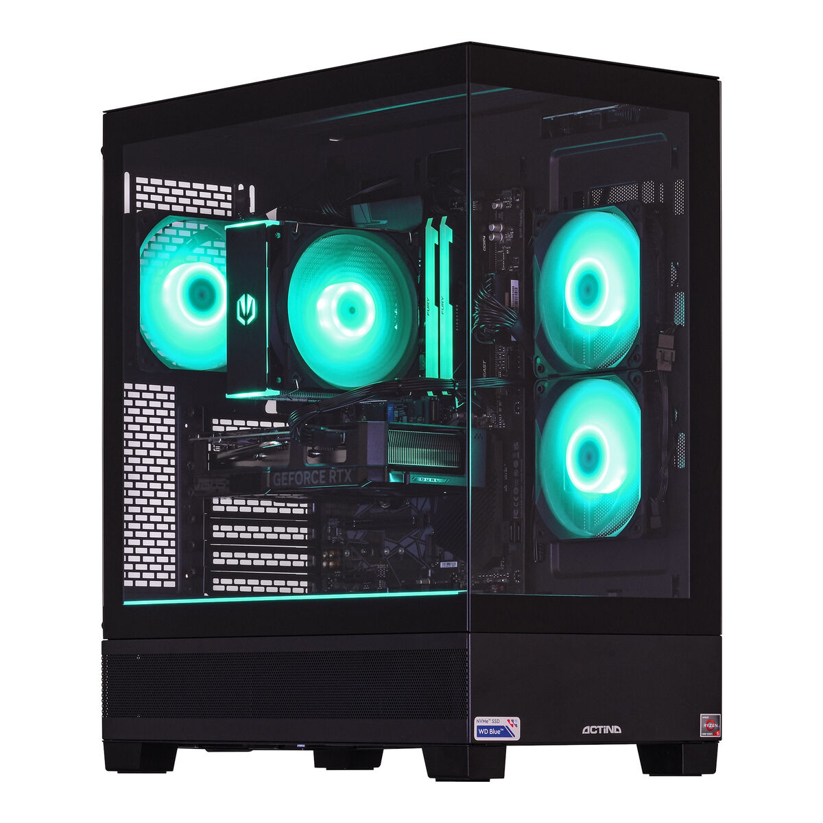 Bordsdator Actina KOMACNGIP0365 AMD Ryzen 5 5600X 32 GB RAM 1 TB SSD geforce rtx 5060