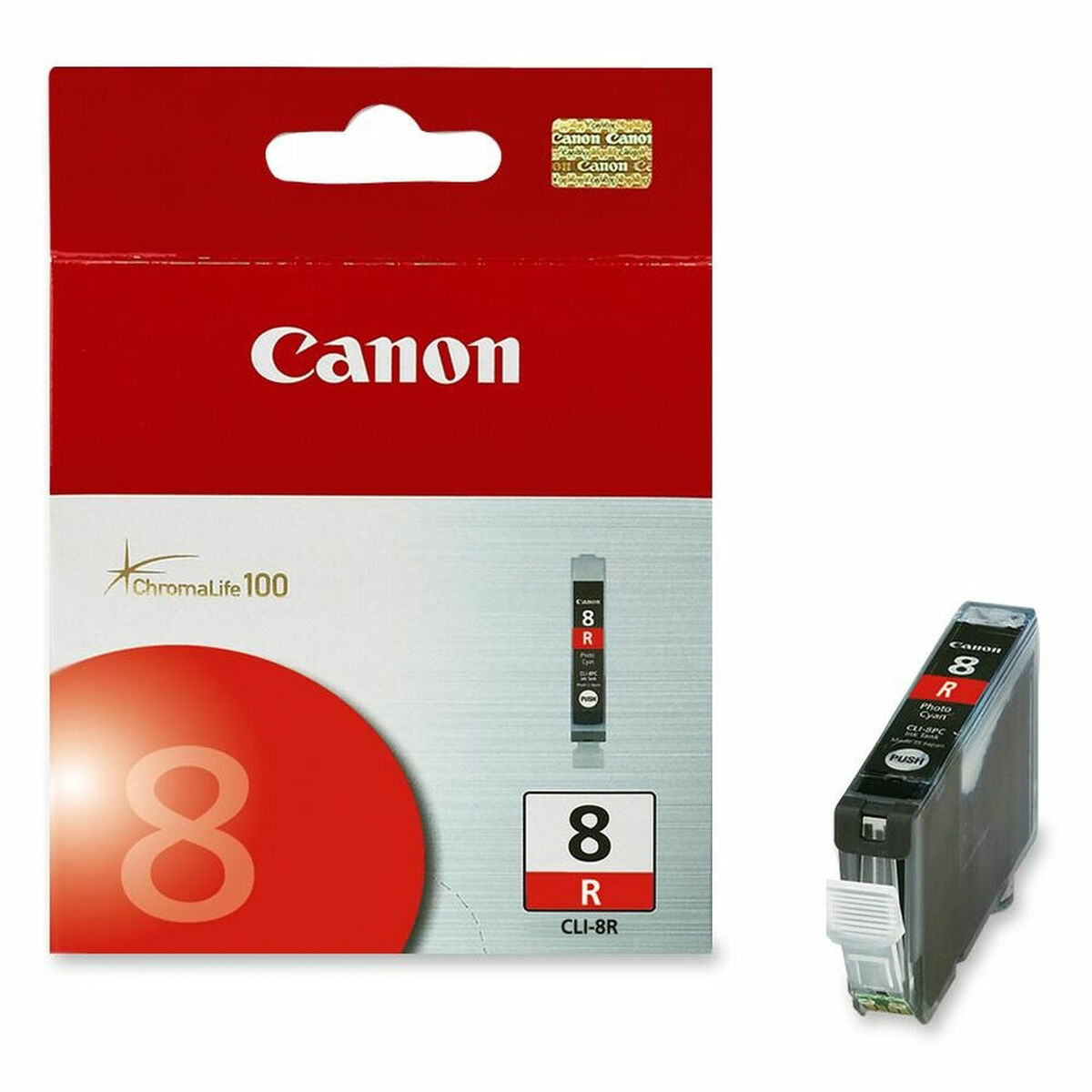 Original Bläckpatron Canon 0626B001 Röd - 3