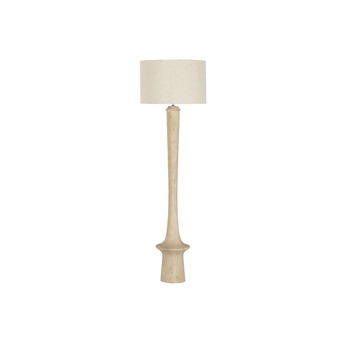 Golvlampa Home ESPRIT Beige Naturell 51 X 51 X 171 CM