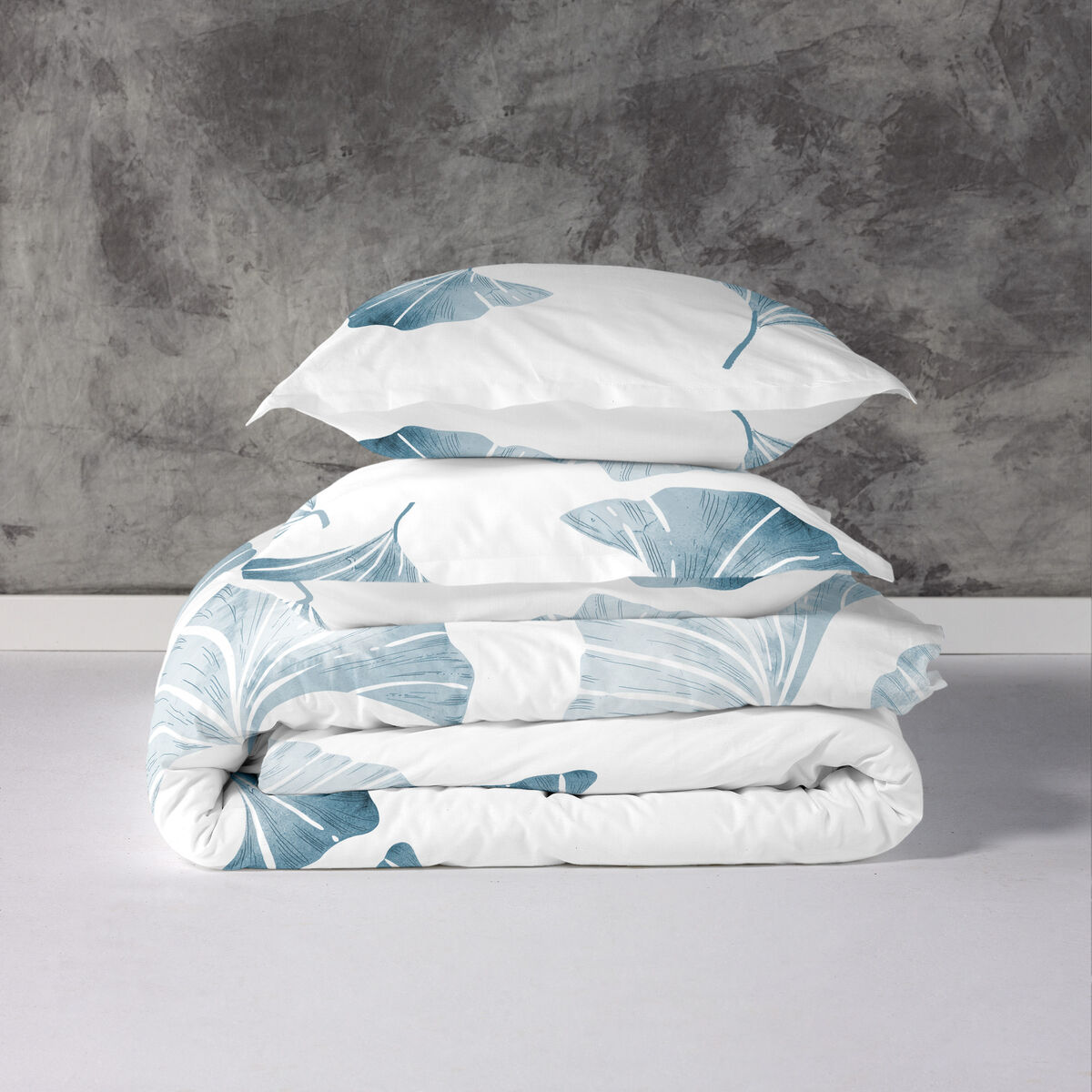 Påslakan HappyFriday Blanc Ginkgo  Multicolour 155 x 220 cm - 7