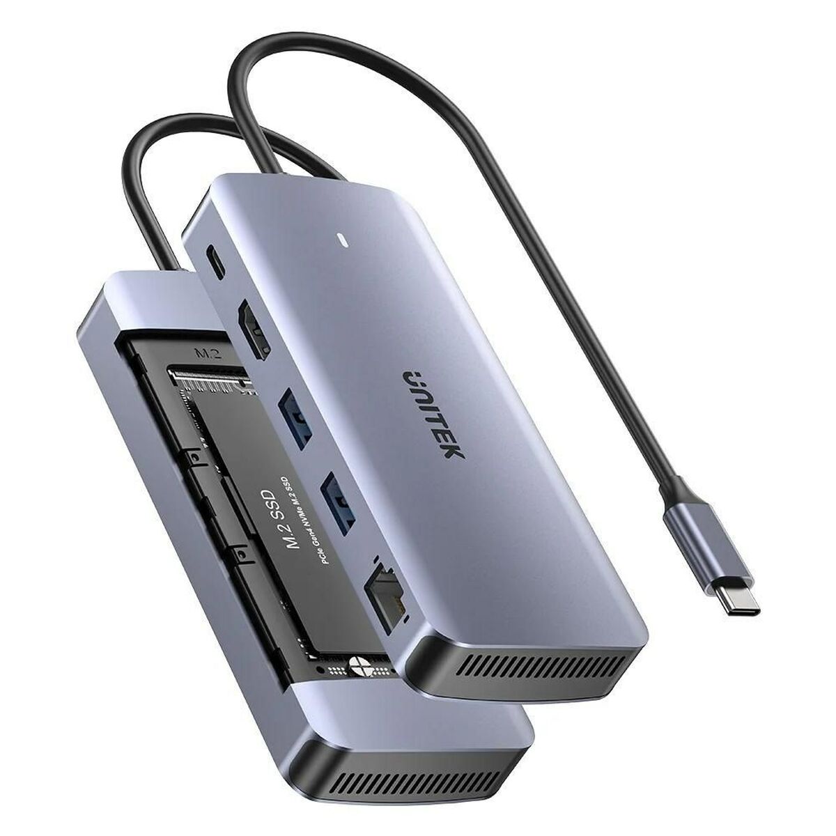 USB-HUB Unitek D1120A01 100 W - 5