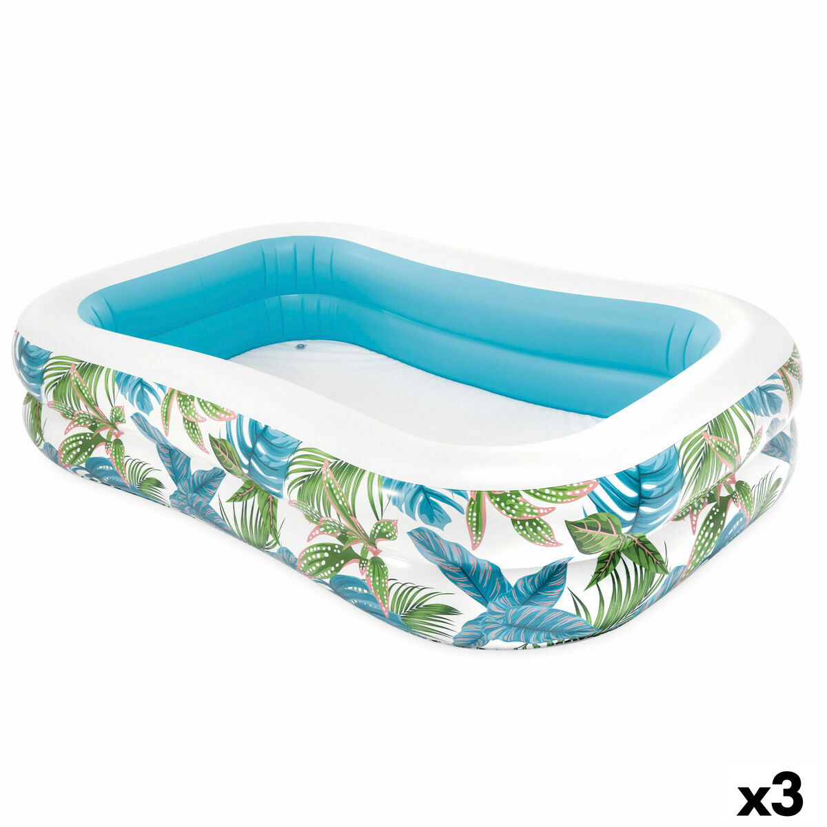 Upplåsbar bassäng Intex 600 L 229 x 48 x 152 cm (3 antal)