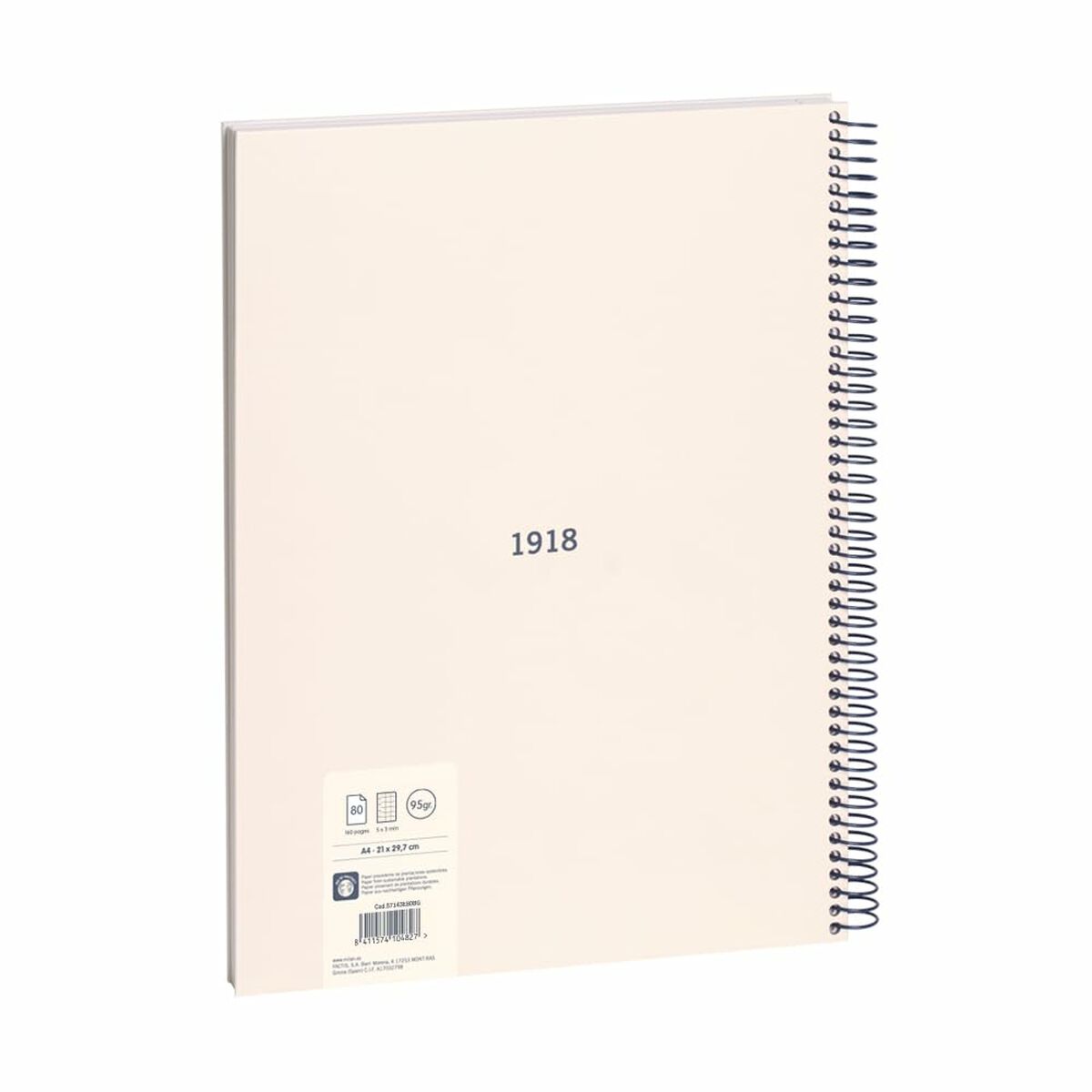Anteckningsbok Milan 430 Beige - 4