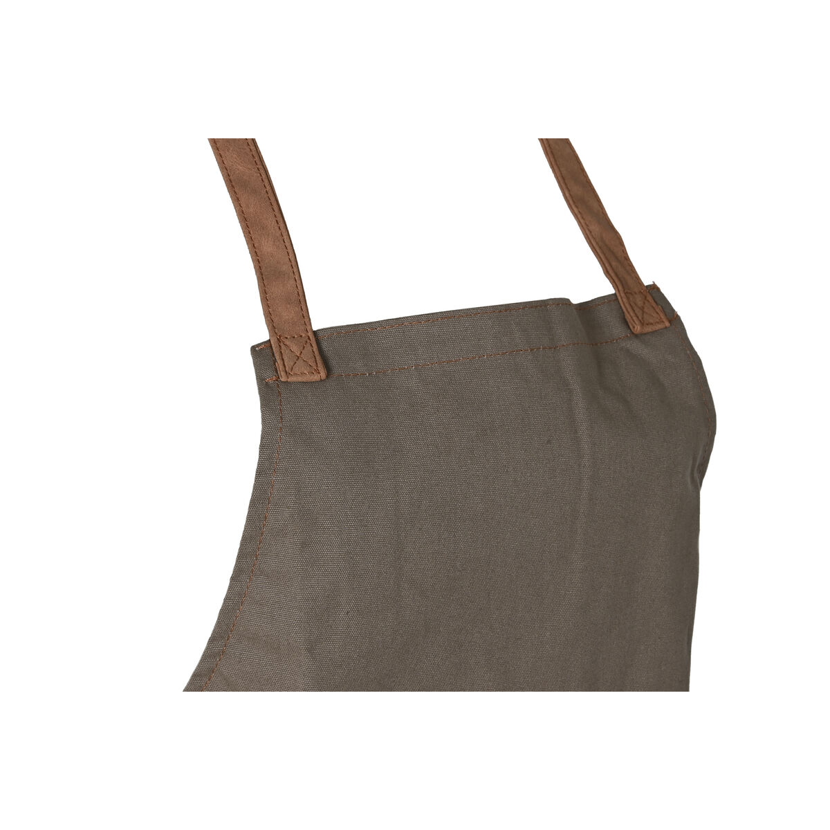 Förkläde Home ESPRIT Brun Grön polialgodon 57 x 100 cm - 3