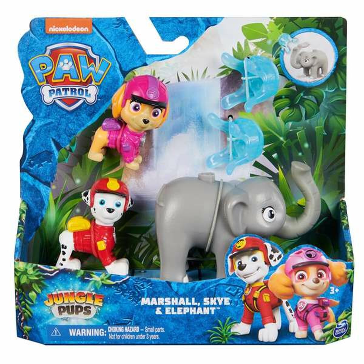 Playset The Paw Patrol Jungle 19,05 x 20,23 x 5,71 cm 4 antal - 5
