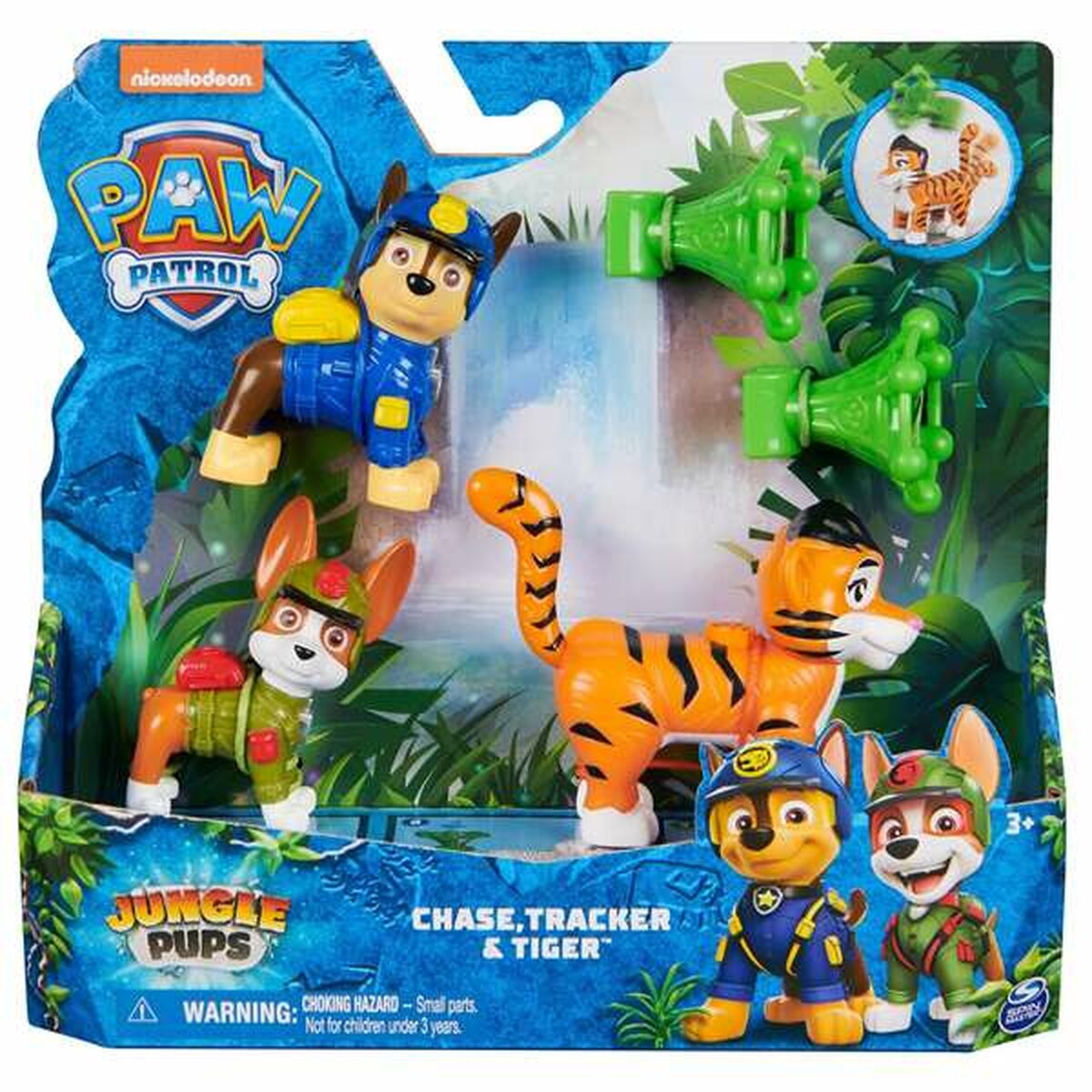 Playset The Paw Patrol Jungle 19,05 x 20,23 x 5,71 cm 4 antal - 9