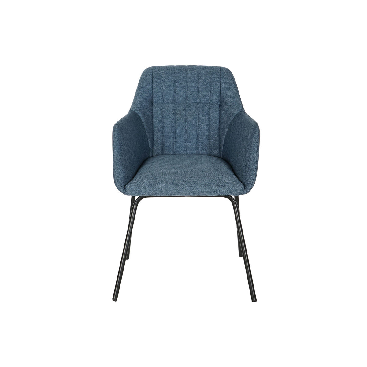 Stol DKD Home Decor Blå Svart 59,5 x 60,5 x 78 cm - 3