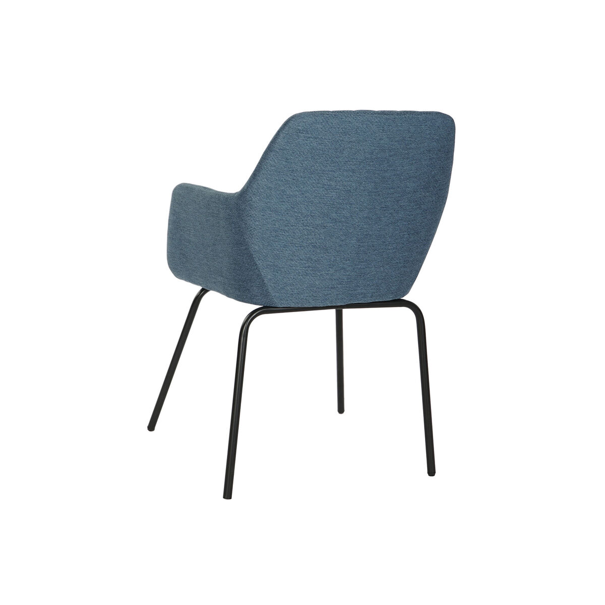 Stol DKD Home Decor Blå Svart 59,5 x 60,5 x 78 cm - 2