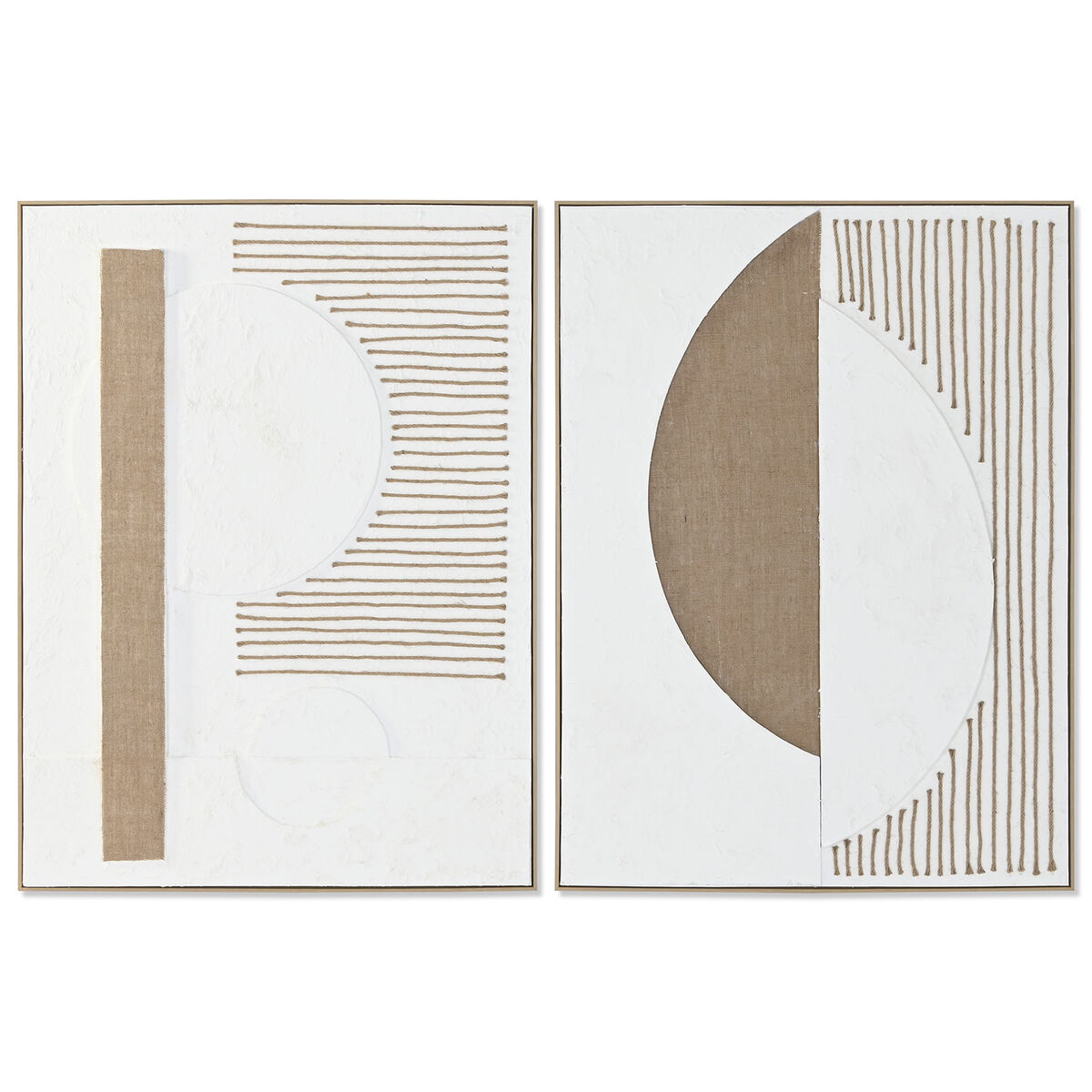 Tavla Home ESPRIT Papper polystyren 92,5 x 4,5 x 122,5 cm