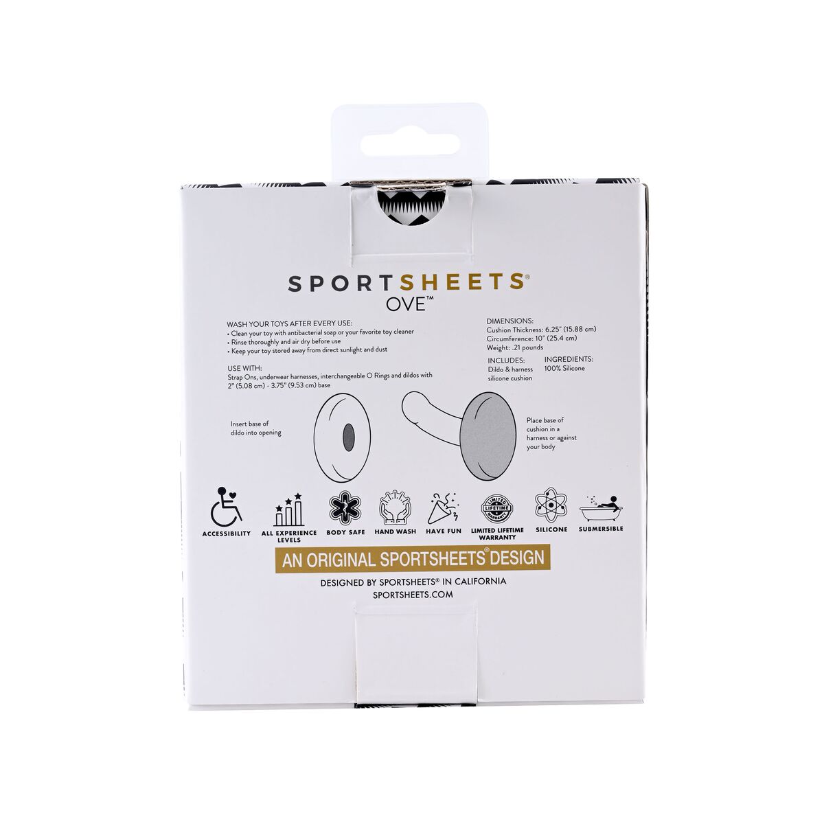 Strap-on dildo Sportsheets Merge Collection - 5