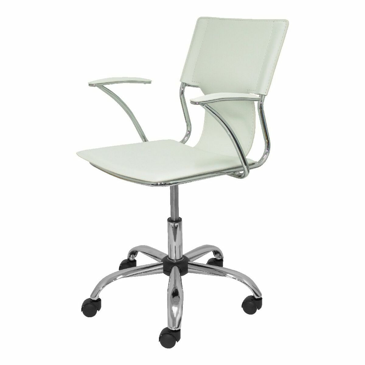 Kontorsstol Bogarra Piqueras y Crespo 214BL Vit - 3