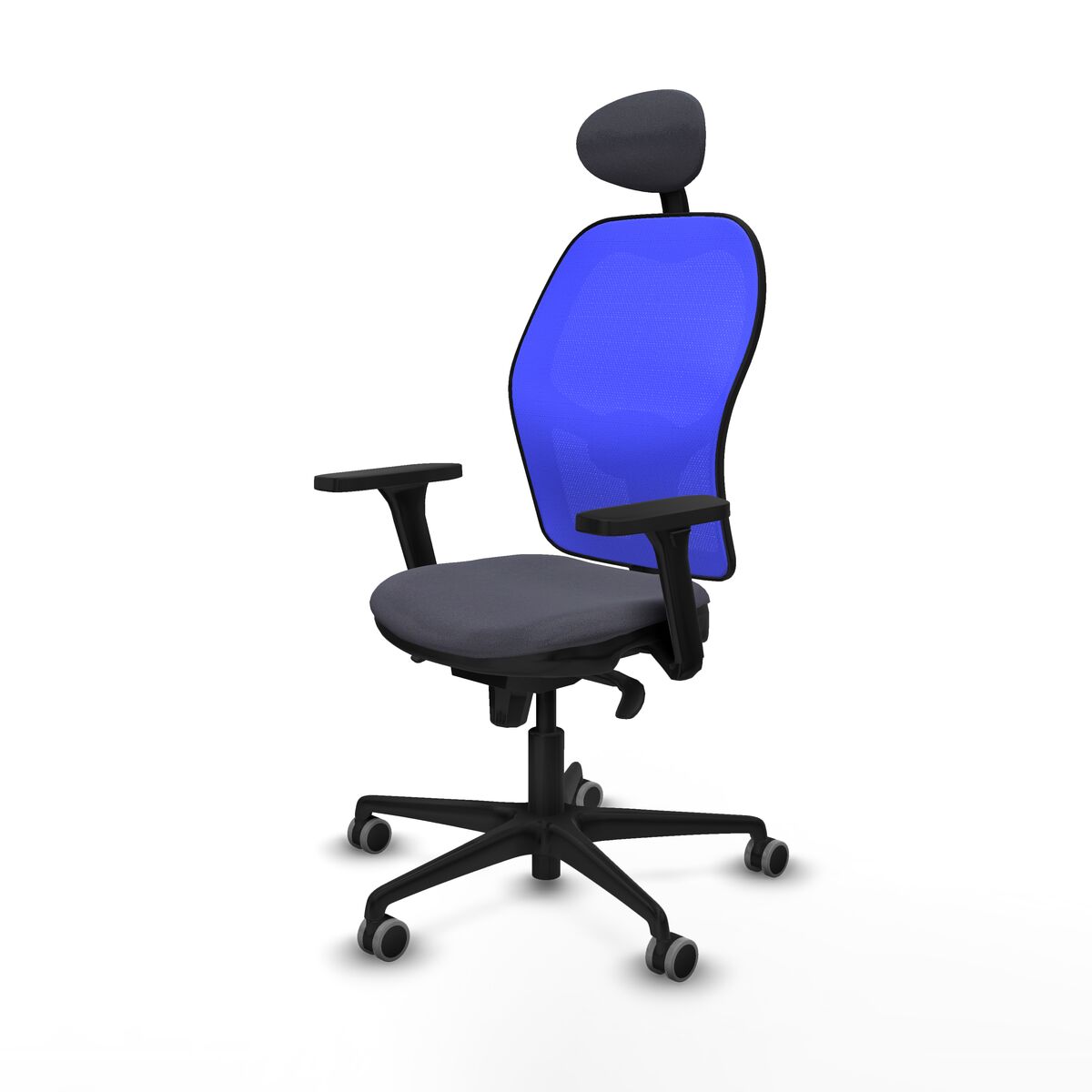 Kontorsstol Piqueras y Crespo 3D036G1 Mörkgrå - 2