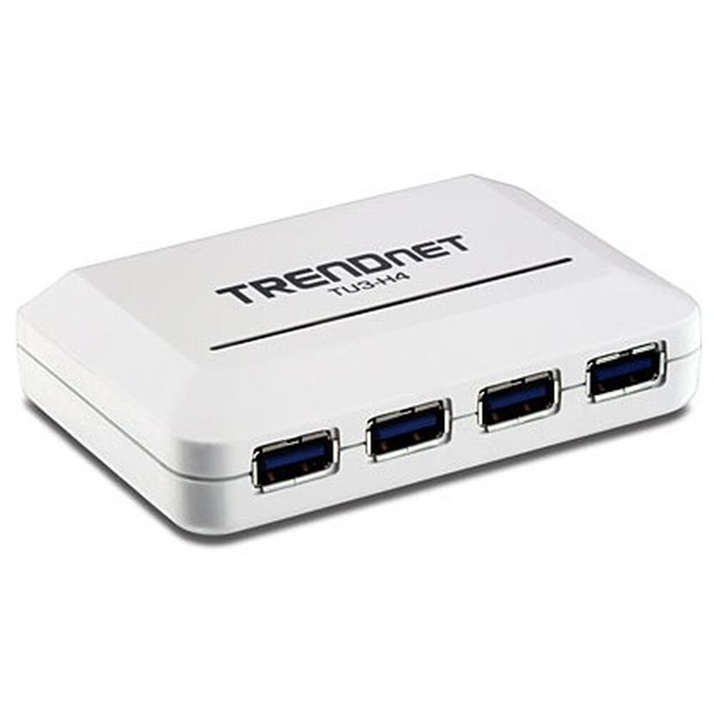 USB-HUB Trendnet TU3-H4               Vit