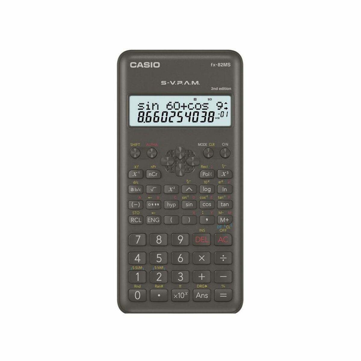 Kalkylator Casio FX-82MS-2 Svart