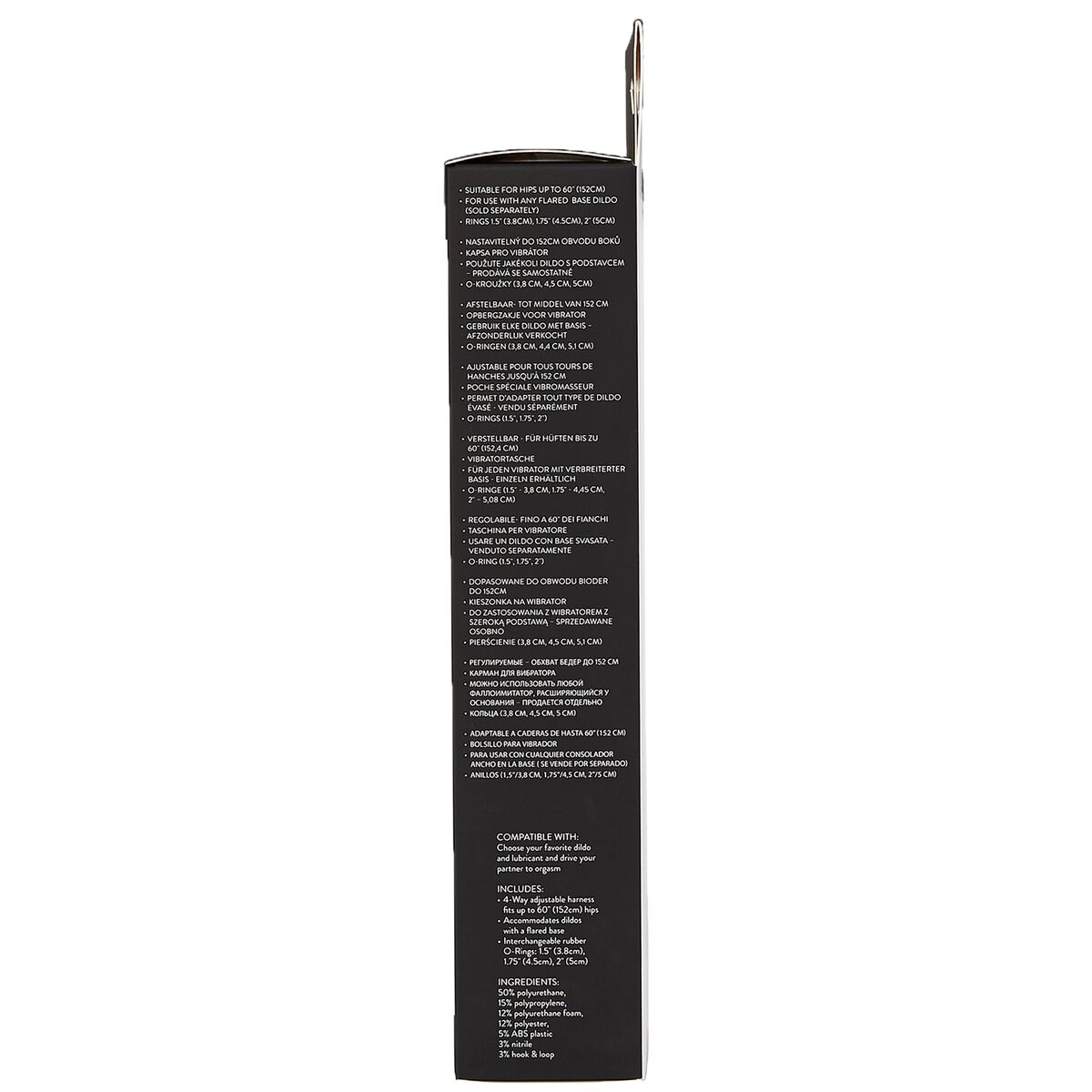 New Comers Strap Sportsheets Saffron Röd 100 % Polyuretan - 4