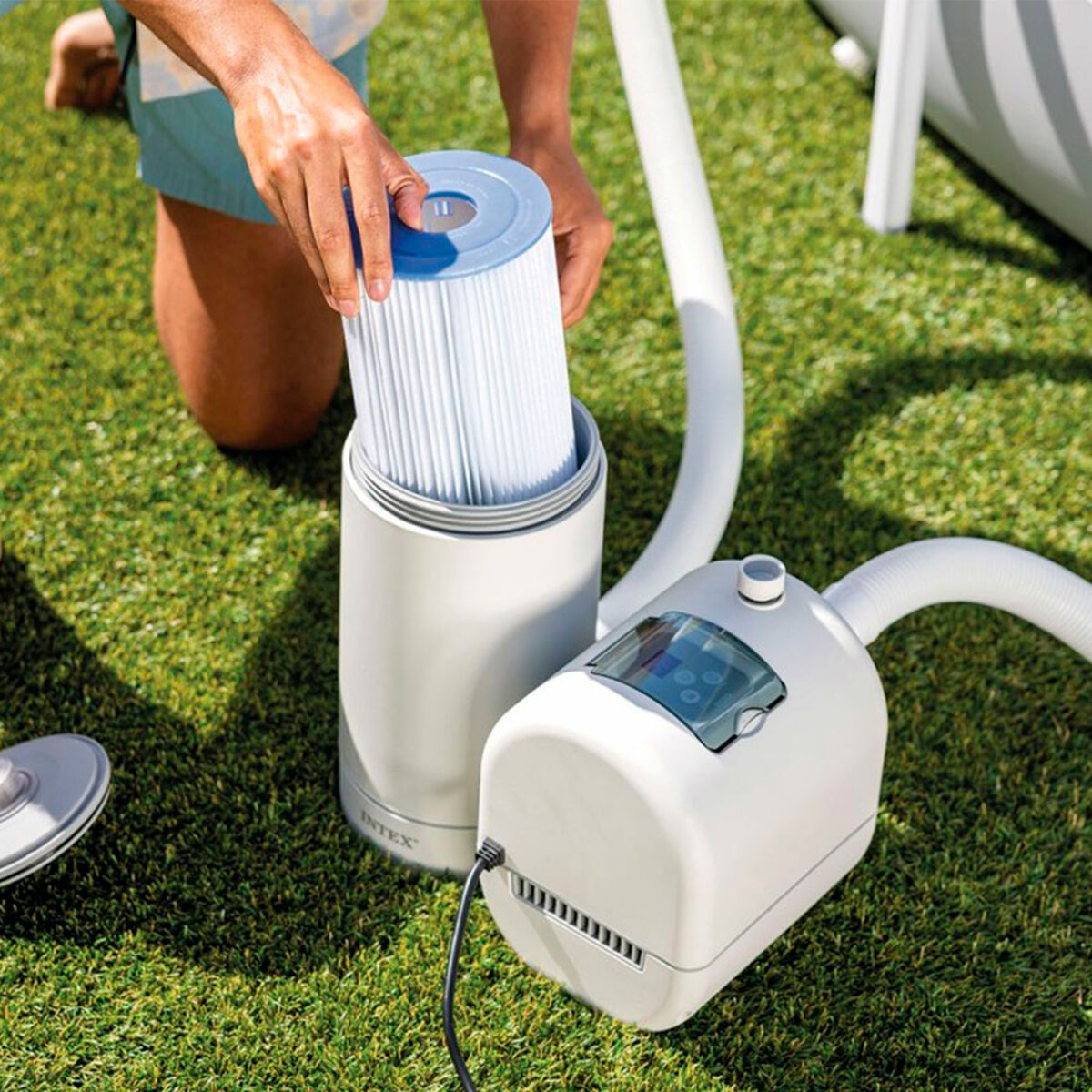 Reningsverk för simbassäng Intex - 2