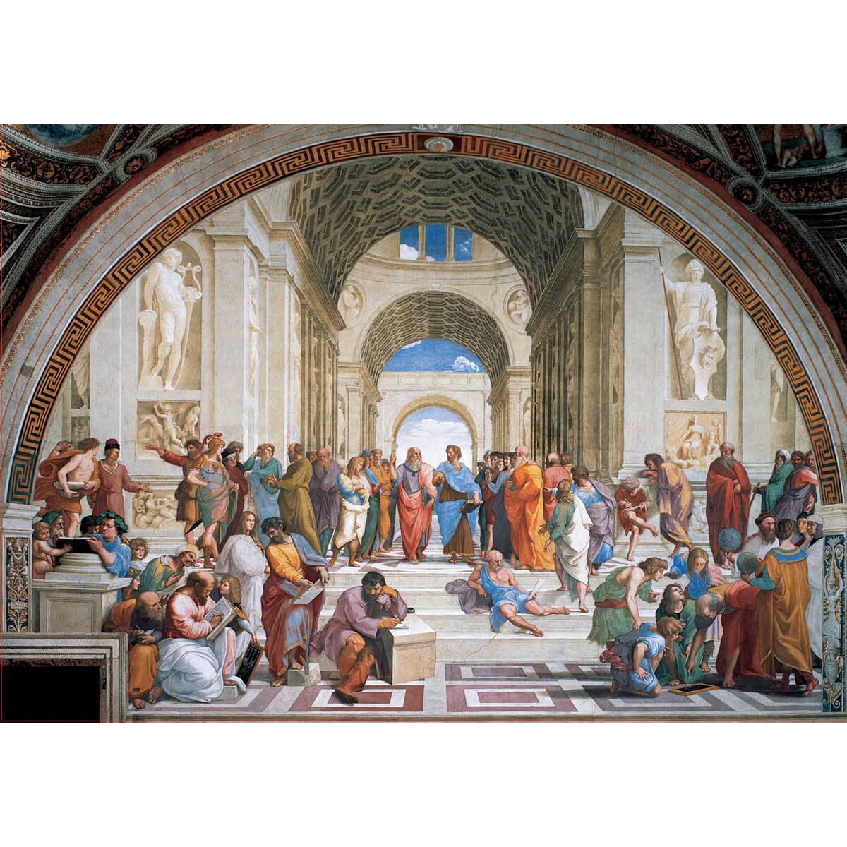 3D-pussel Educa School of Athens 1500 Delar - 4