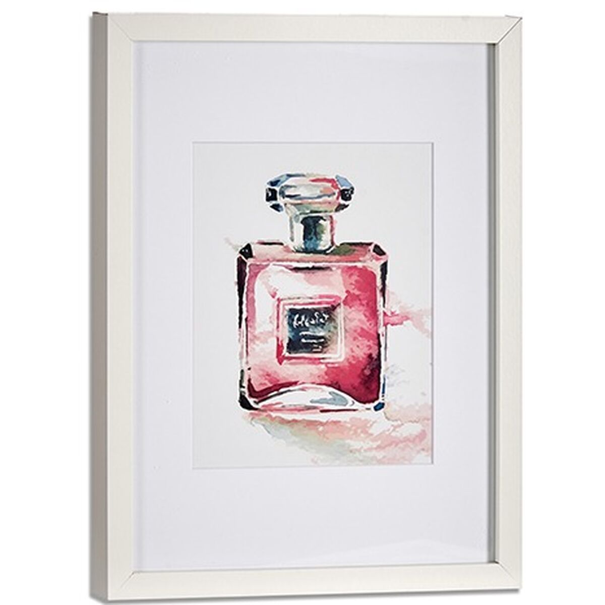 Tavla Gift Decor Gul Blå Vit Röd Glas spånskiva Parfym 33 x 3 x 43 cm (6 antal) - 4