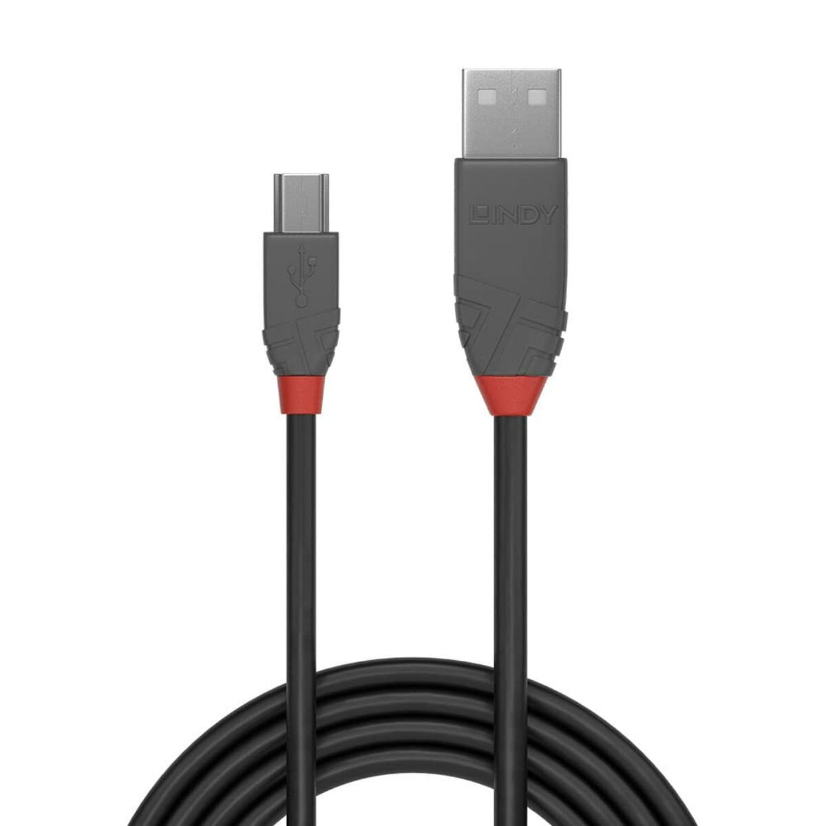 Kabel Micro USB LINDY 36725 5 m Svart - 2
