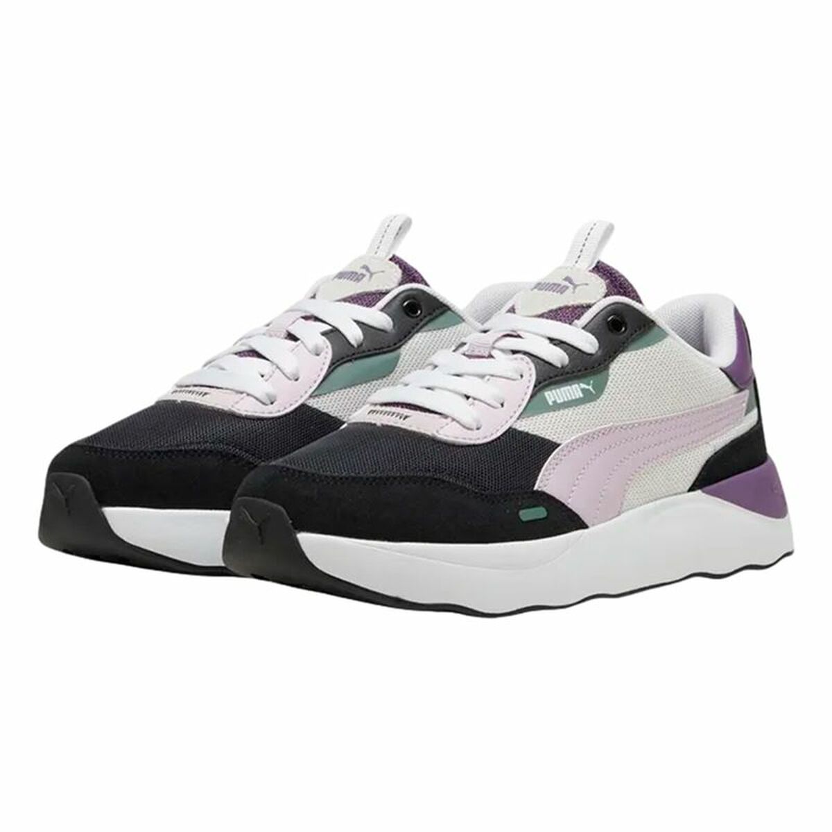 Gymnastiksko, Dam Puma Runtamed Platform Strong Grå - 4