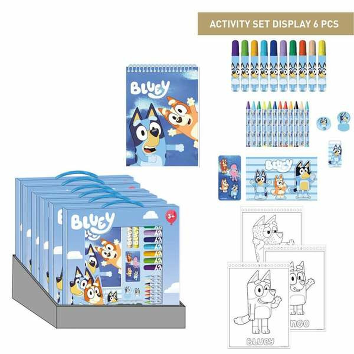 Skolpaket Bluey - 2