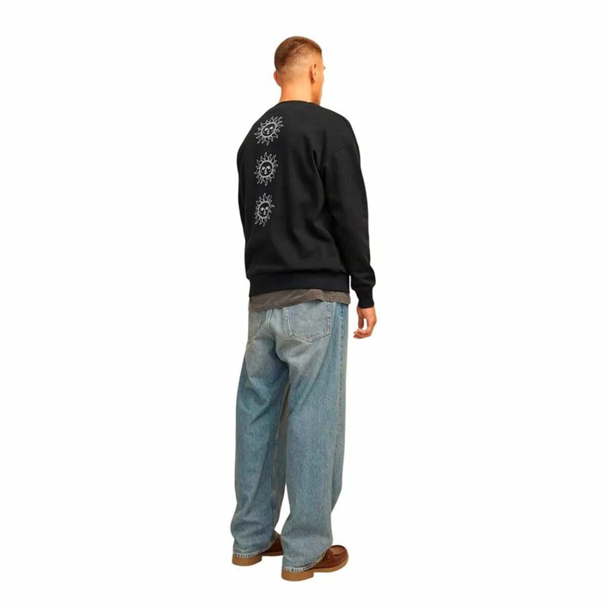 Tröja utan huva Herr Jack & Jones Jmmystic Svart - 4