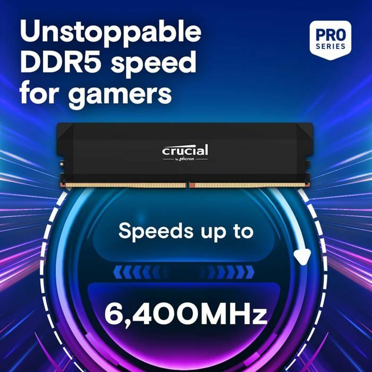 RAM-minne Crucial 32 GB DDR5 6400 MHz - 3