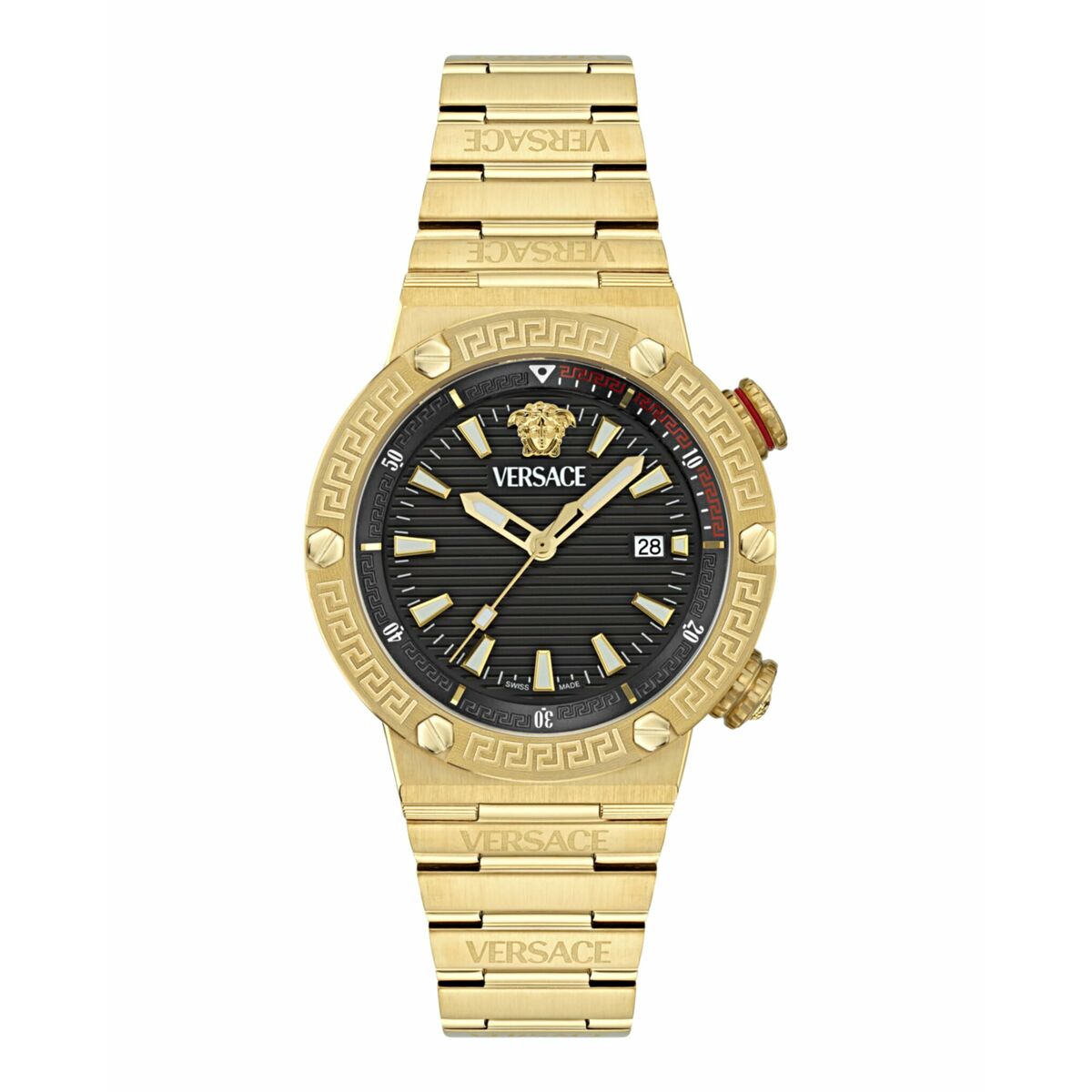Herrklocka Versace GRECA LOGO  3H (Ø 43 mm) - 2