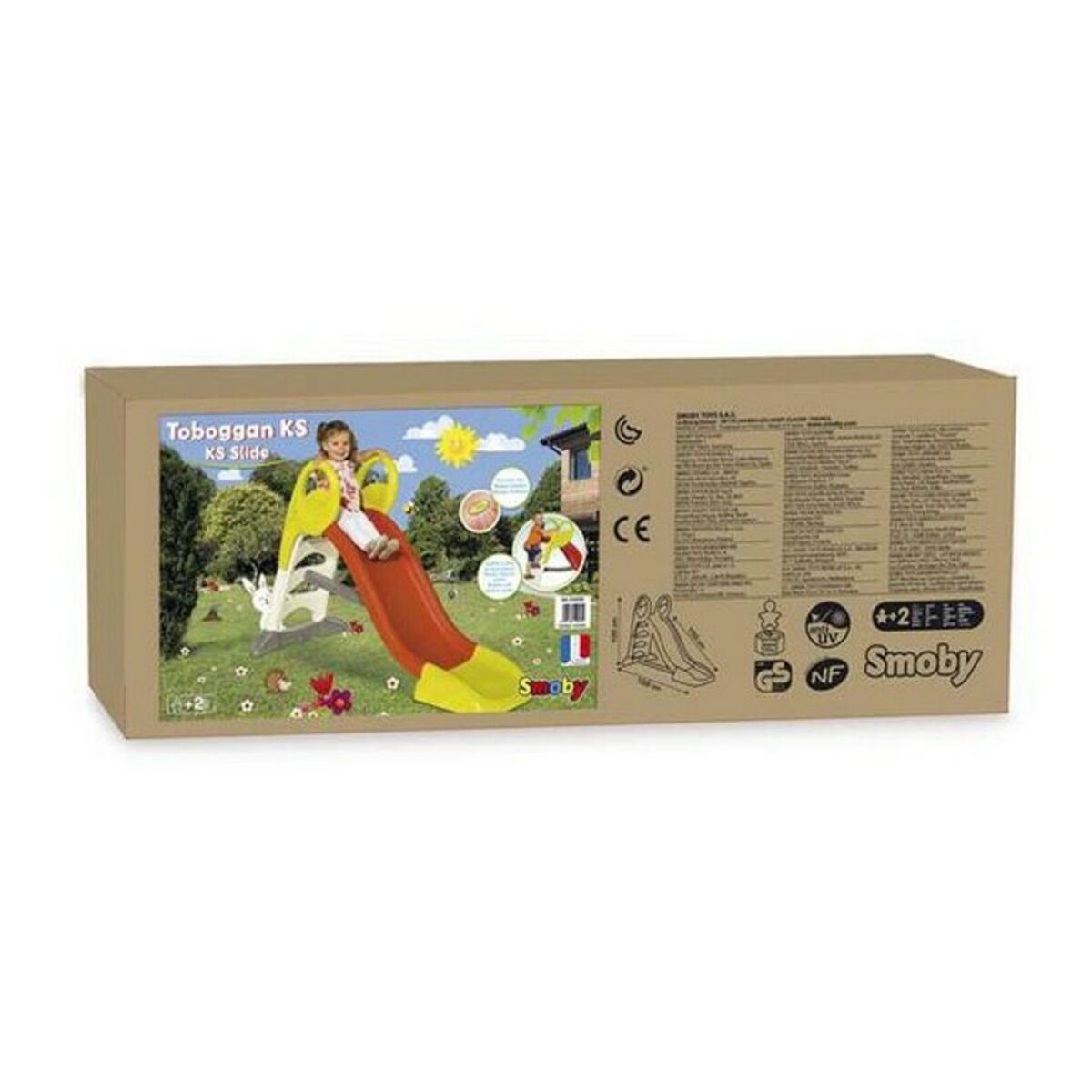 Rutschkana KS Smoby 159 x 68 x 100 cm (159 x 68 x 100 cm) - 10