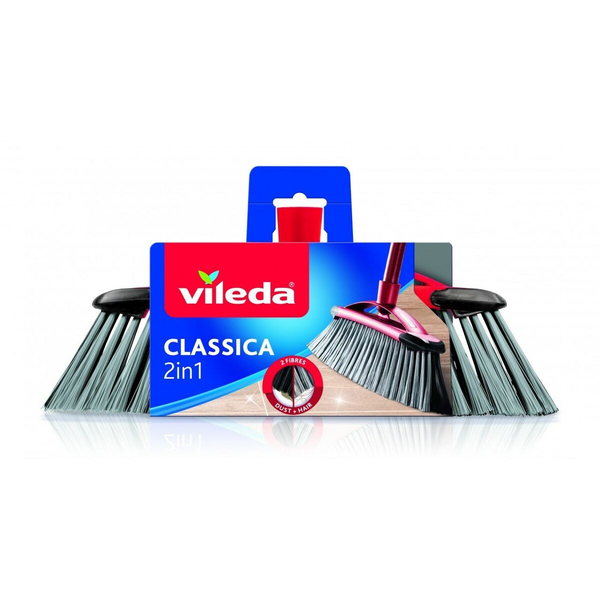 Reservdel Vileda Classica 2in1 Sopborste polypropen
