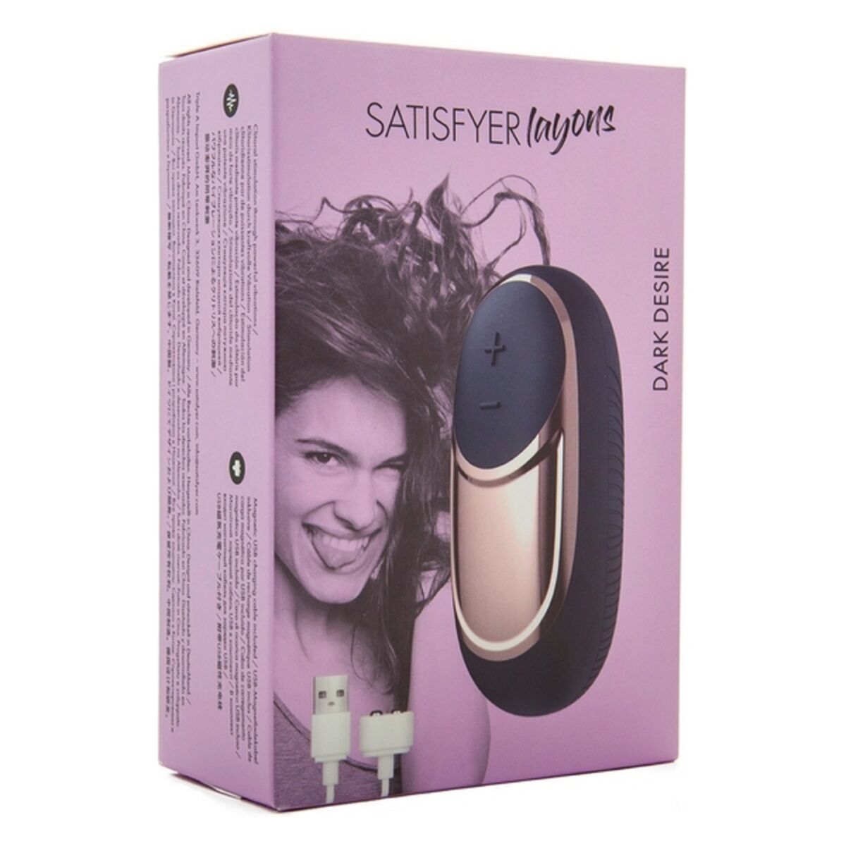 Krökt klitorisvibrator Curve Satisfyer 4000930 - 6