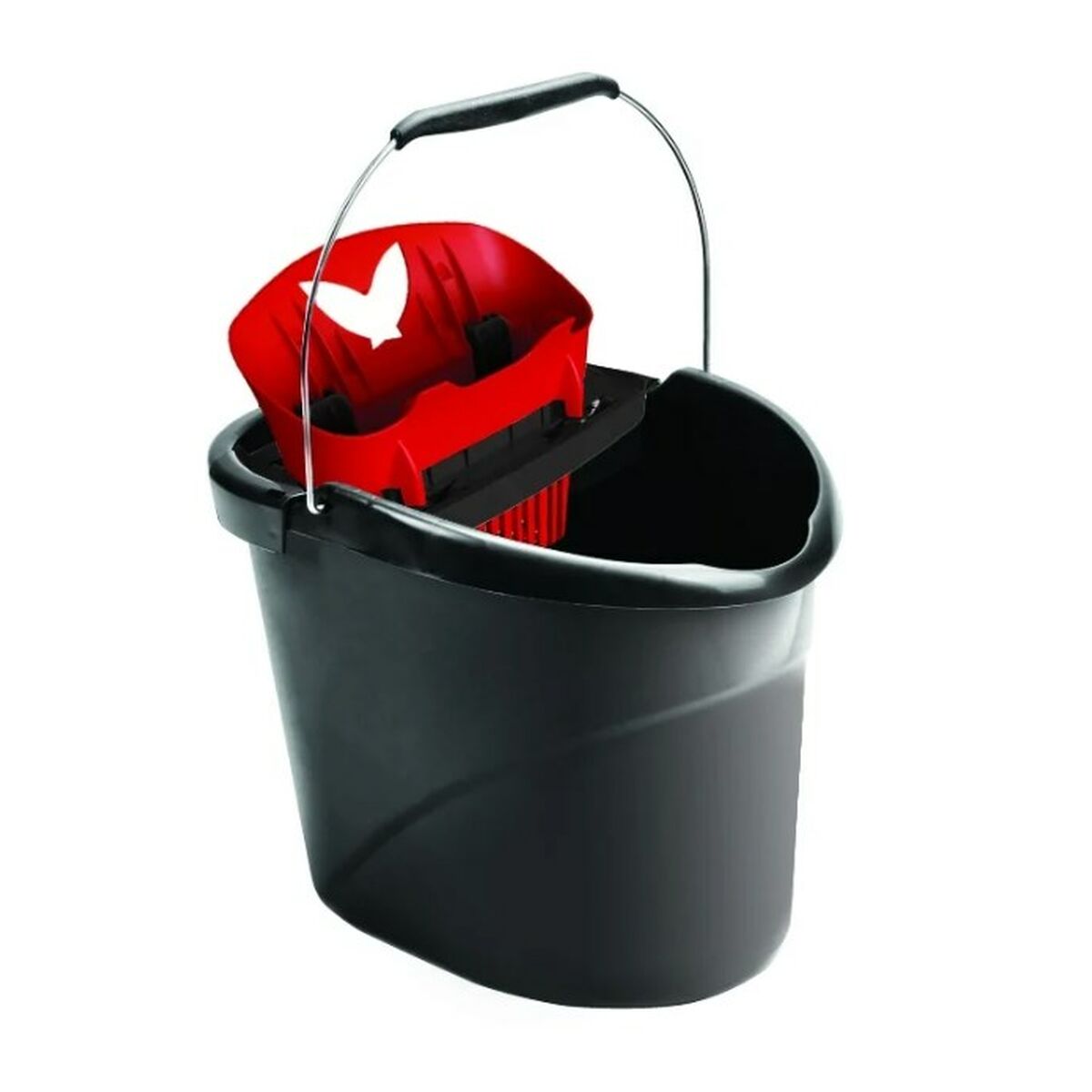 Hink Vileda Ultramax Svart Röd Plast 10 L 38 x 38 x 38 cm - 3