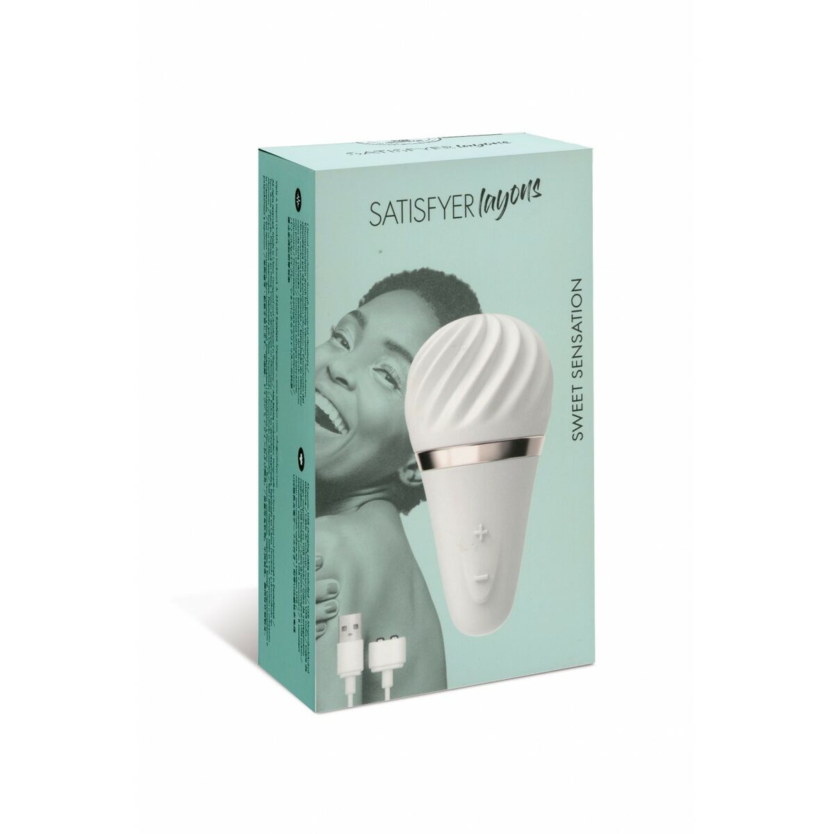 Krökt klitorisvibrator Curve Satisfyer 4000916 Vit - 7