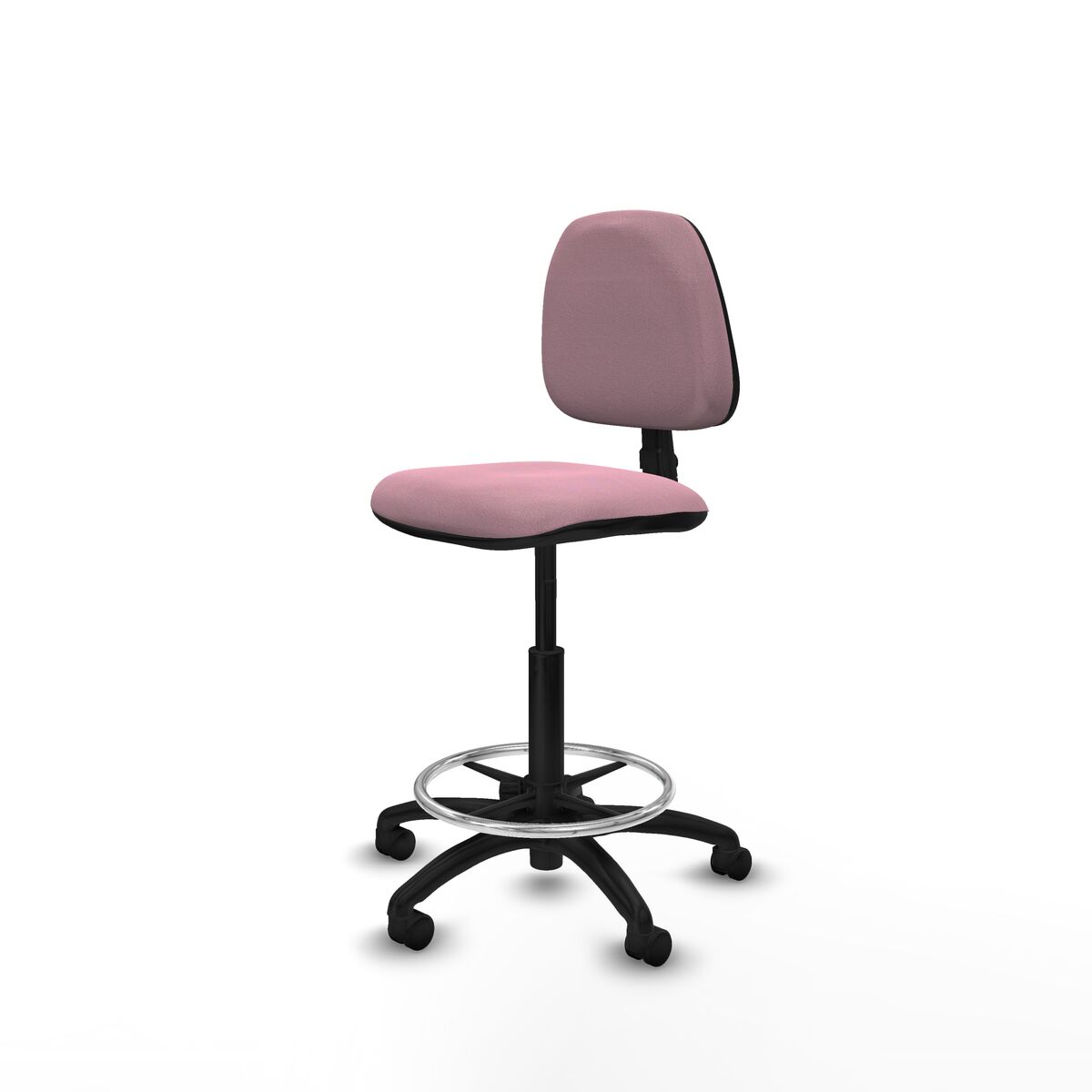 Kontorsstol Piqueras y Crespo B0001RN Rosa Hög - 2