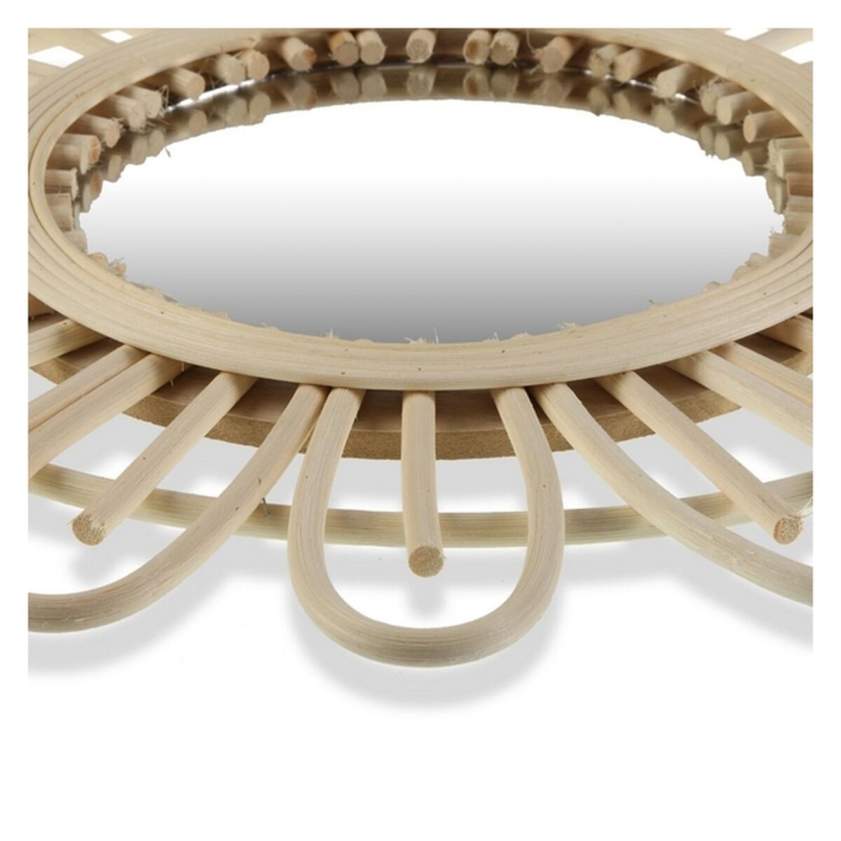 Speglar Versa Speglar Rattan Bambu (2 x 50 x 50 cm) - 9