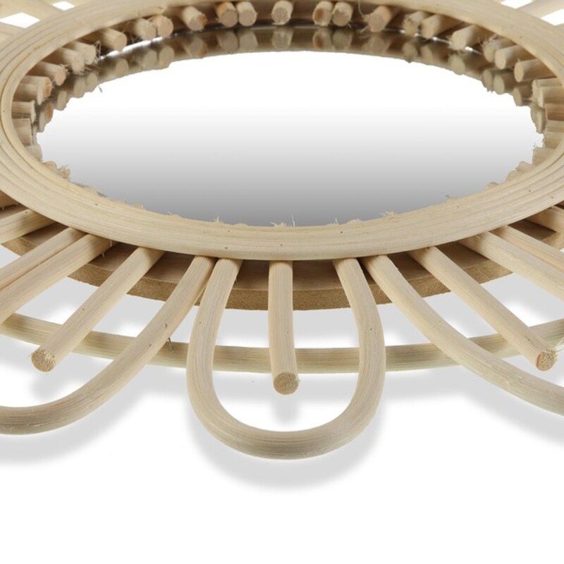 Speglar Versa Speglar Rattan Bambu (2 x 50 x 50 cm) - 6
