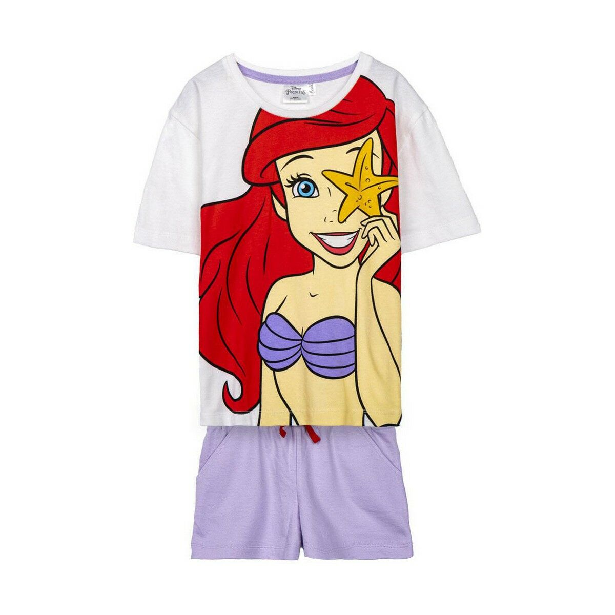 Set av kläder Disney Princess Vit Barn - 5