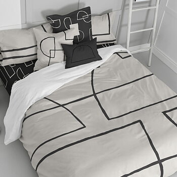 Påslakan HappyFriday Blanc Serenity  Multicolour 180 x 220 cm