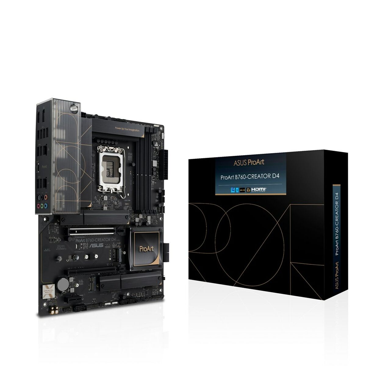 Moderkort Asus PROART B760-CREATOR D4 LGA 1700 - 5