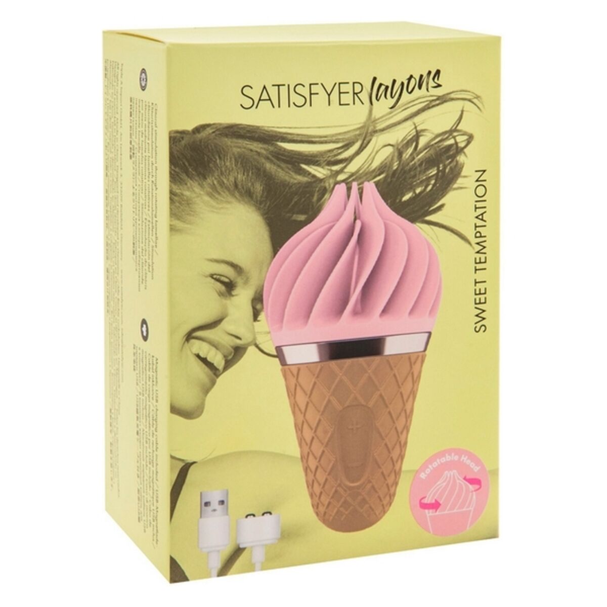 Vibrator Satisfyer Lay-On Sweet Temptation Mini - 3