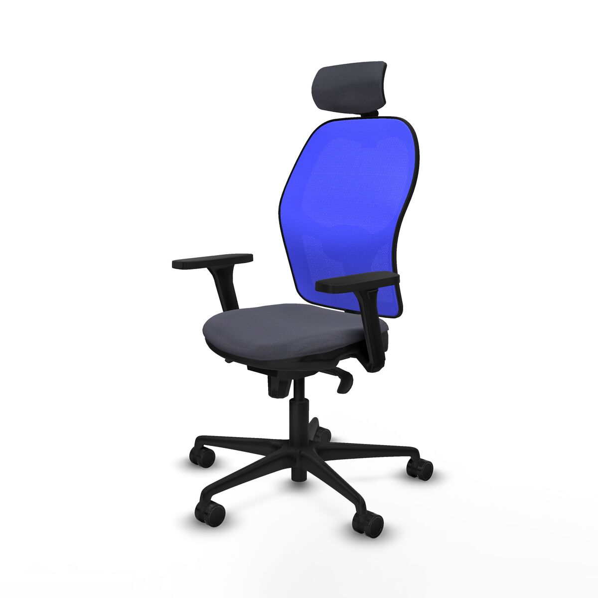 Kontorsstol Piqueras y Crespo 3D036N2 Mörkgrå - 2