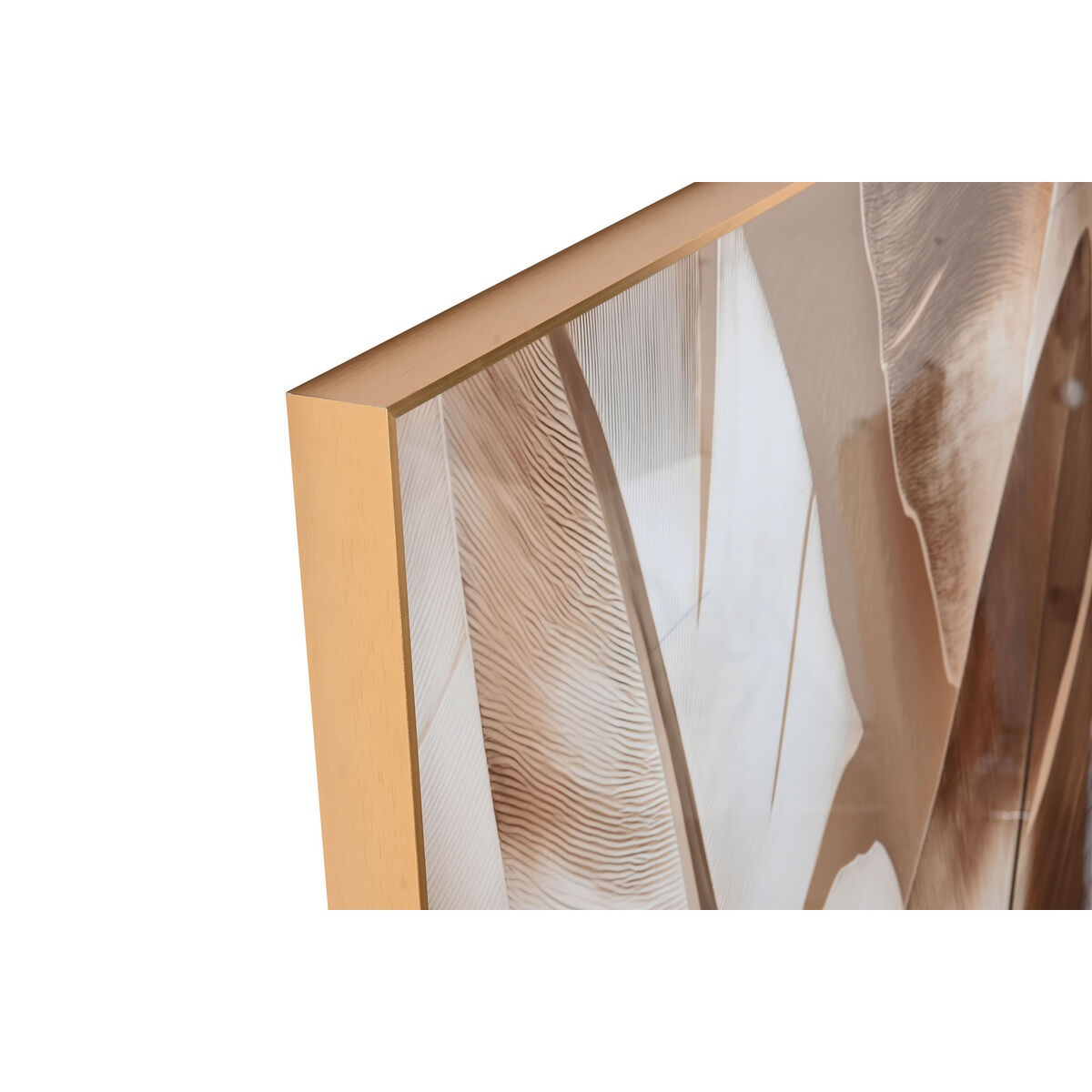 Tavla Home ESPRIT Aluminium Trä MDF 80 x 3,5 x 160 cm - 2