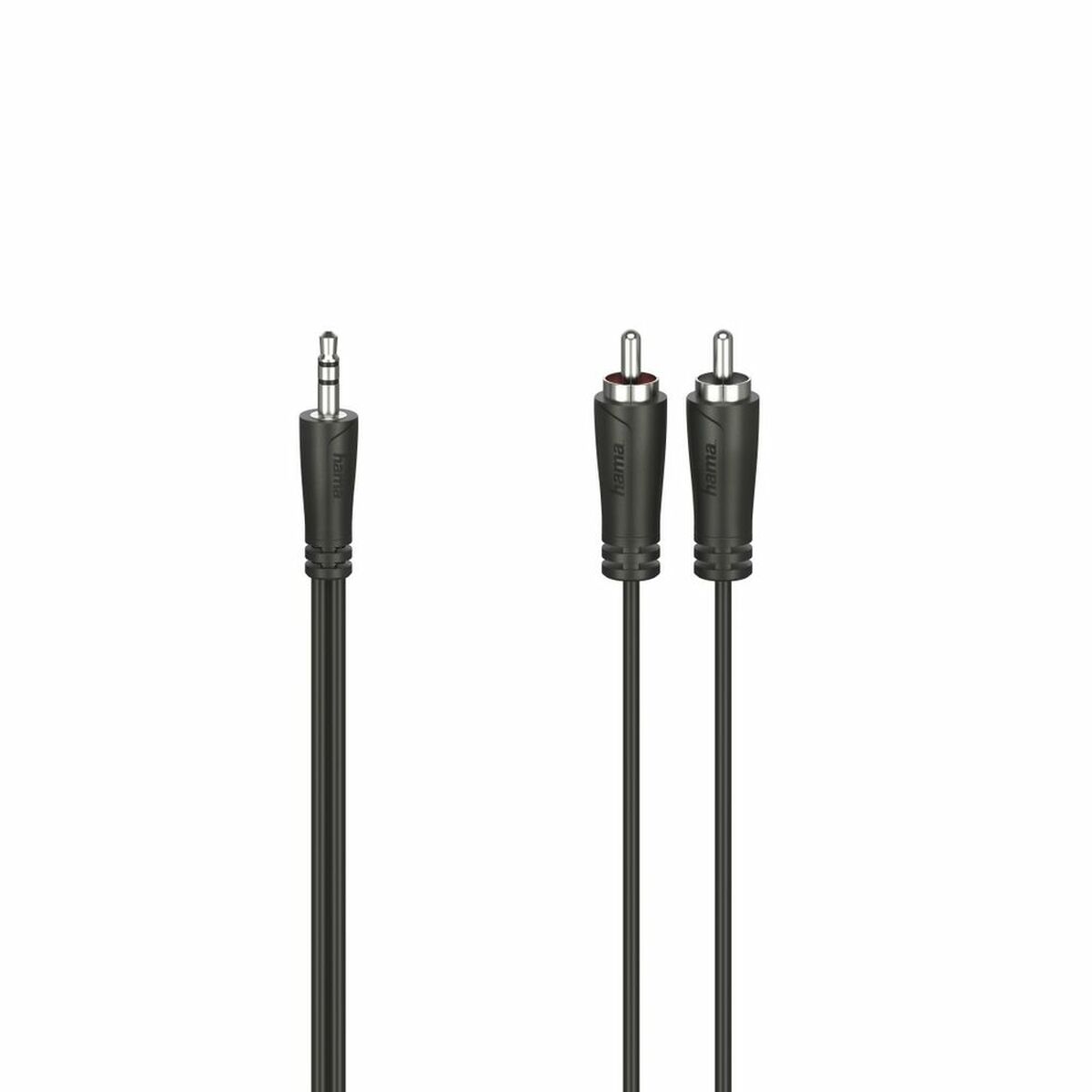 Ljudkabel-jack till 2 RCA Hama 00205110 Svart 1,5 m - 3